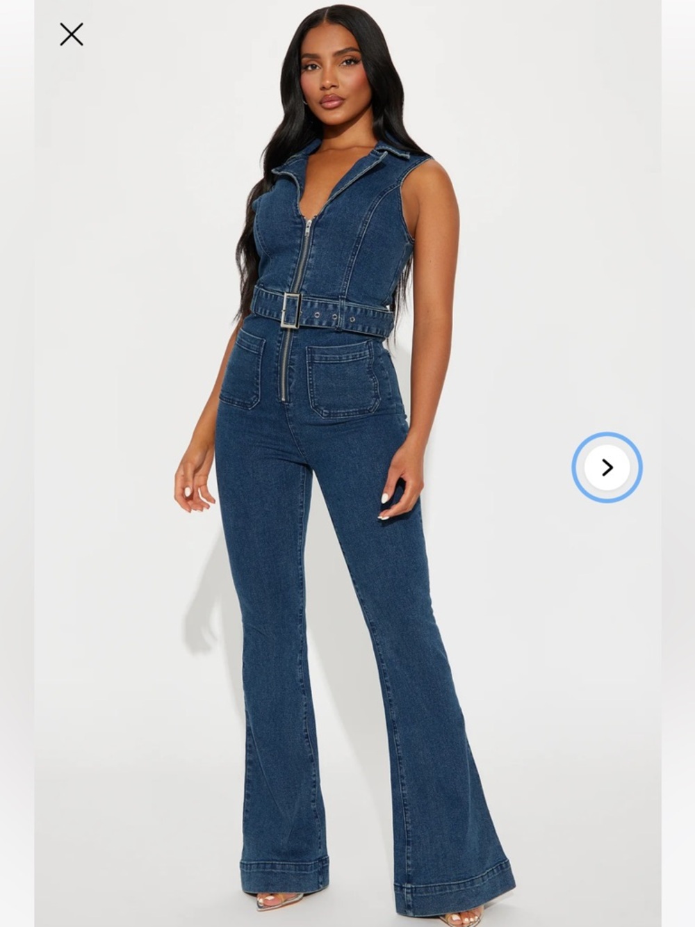 Know You Better Denim Jumpsuit